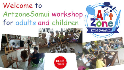 ART zone for kids in Koh Samui